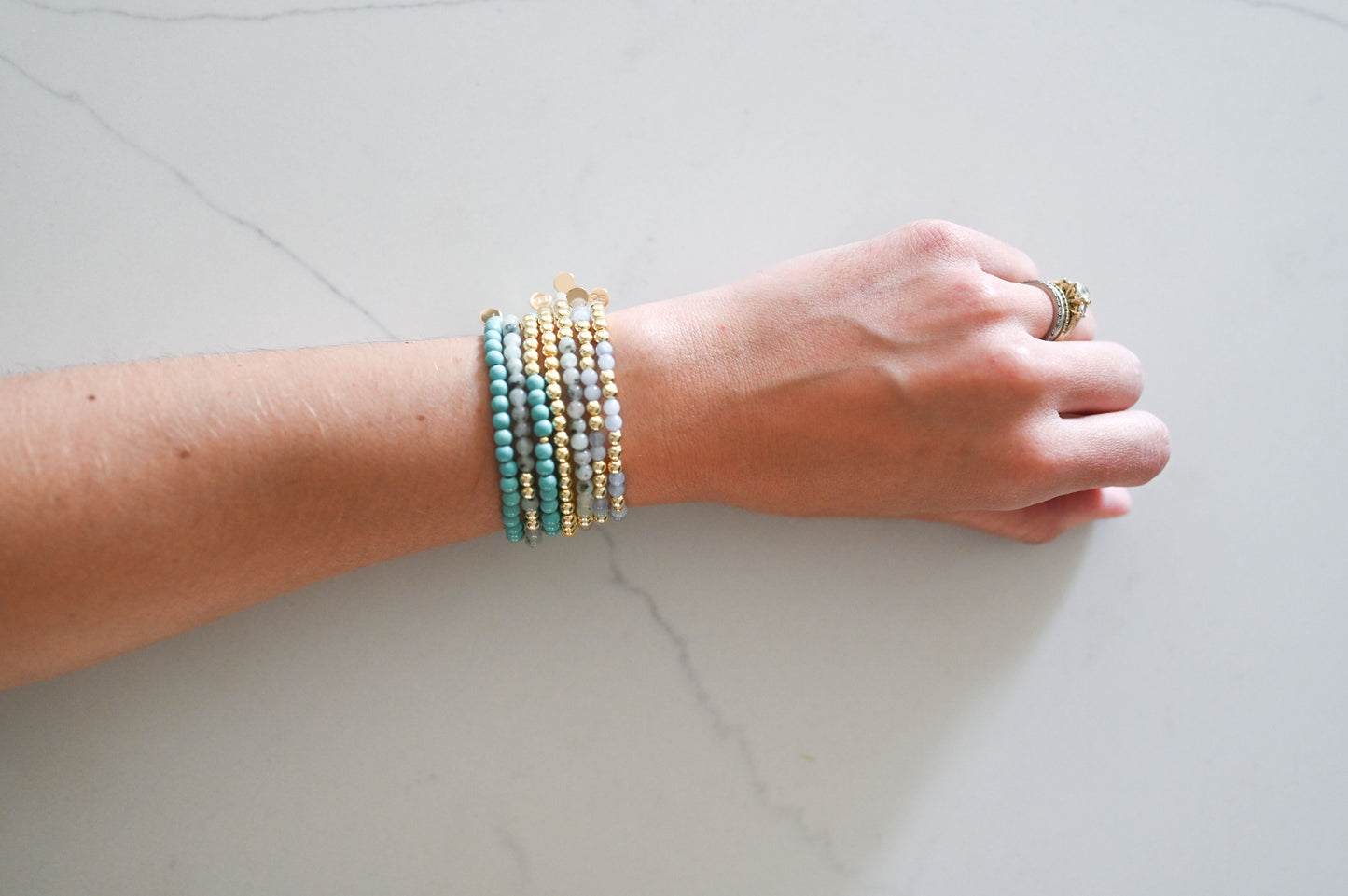 Gold Morse Code Bracelet | HOPE