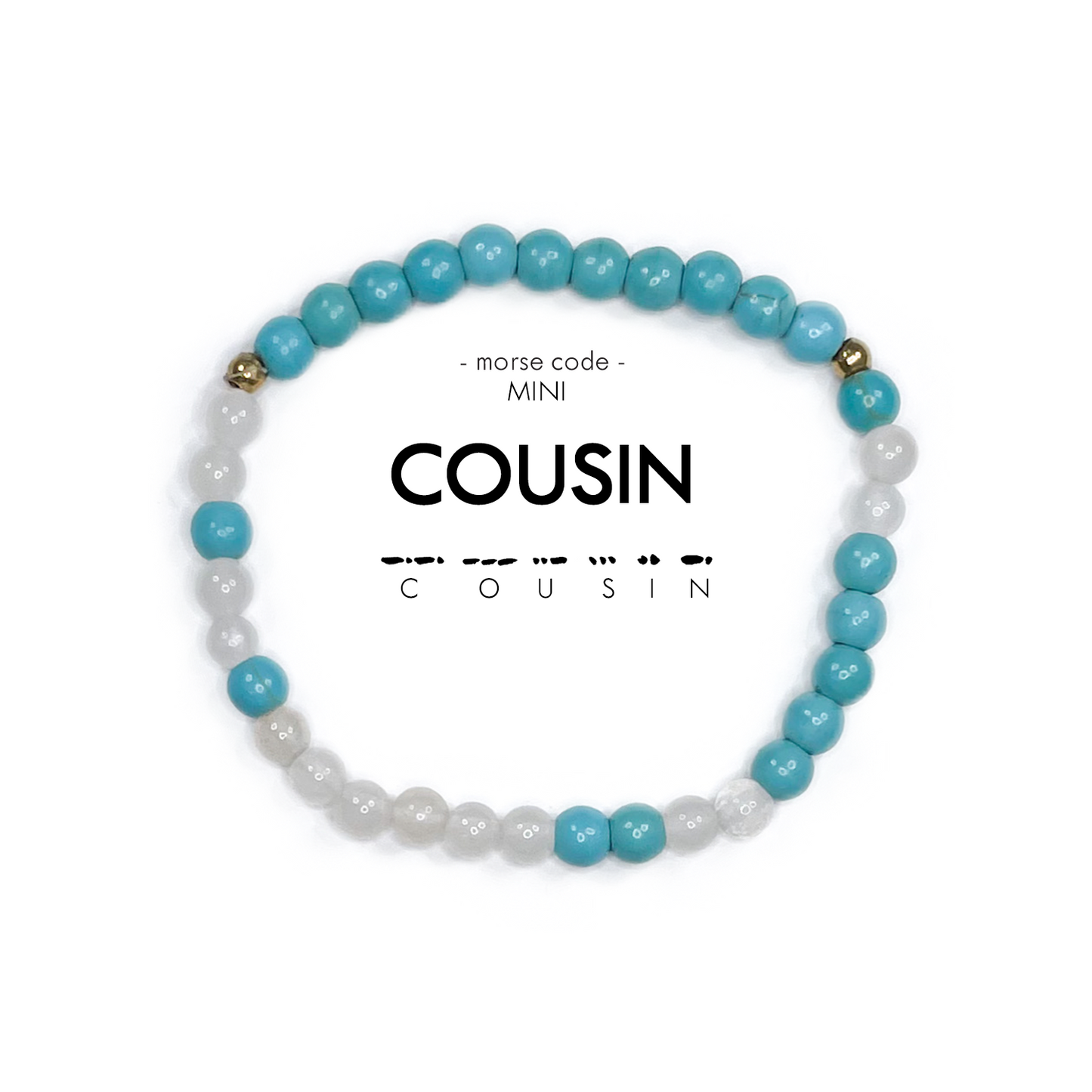 MINI Morse Code Bracelet | COUSIN