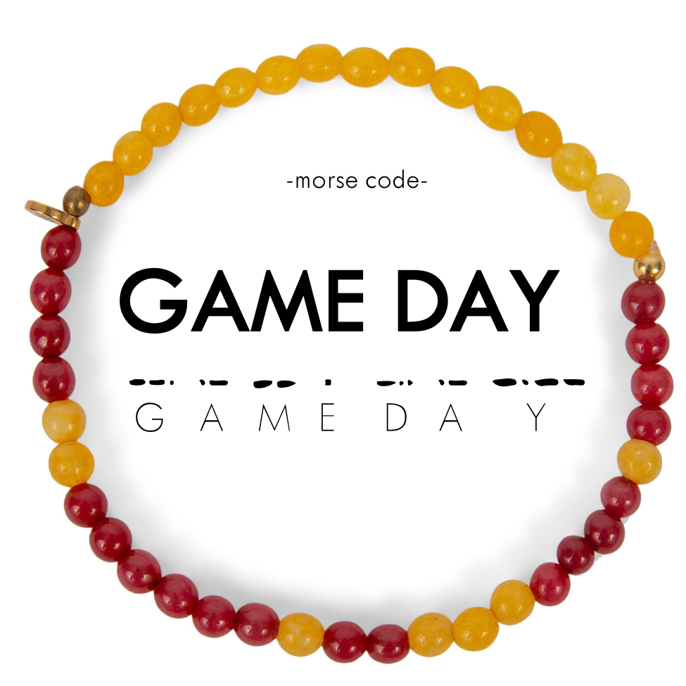 Morse Code Bracelet | GAME DAY