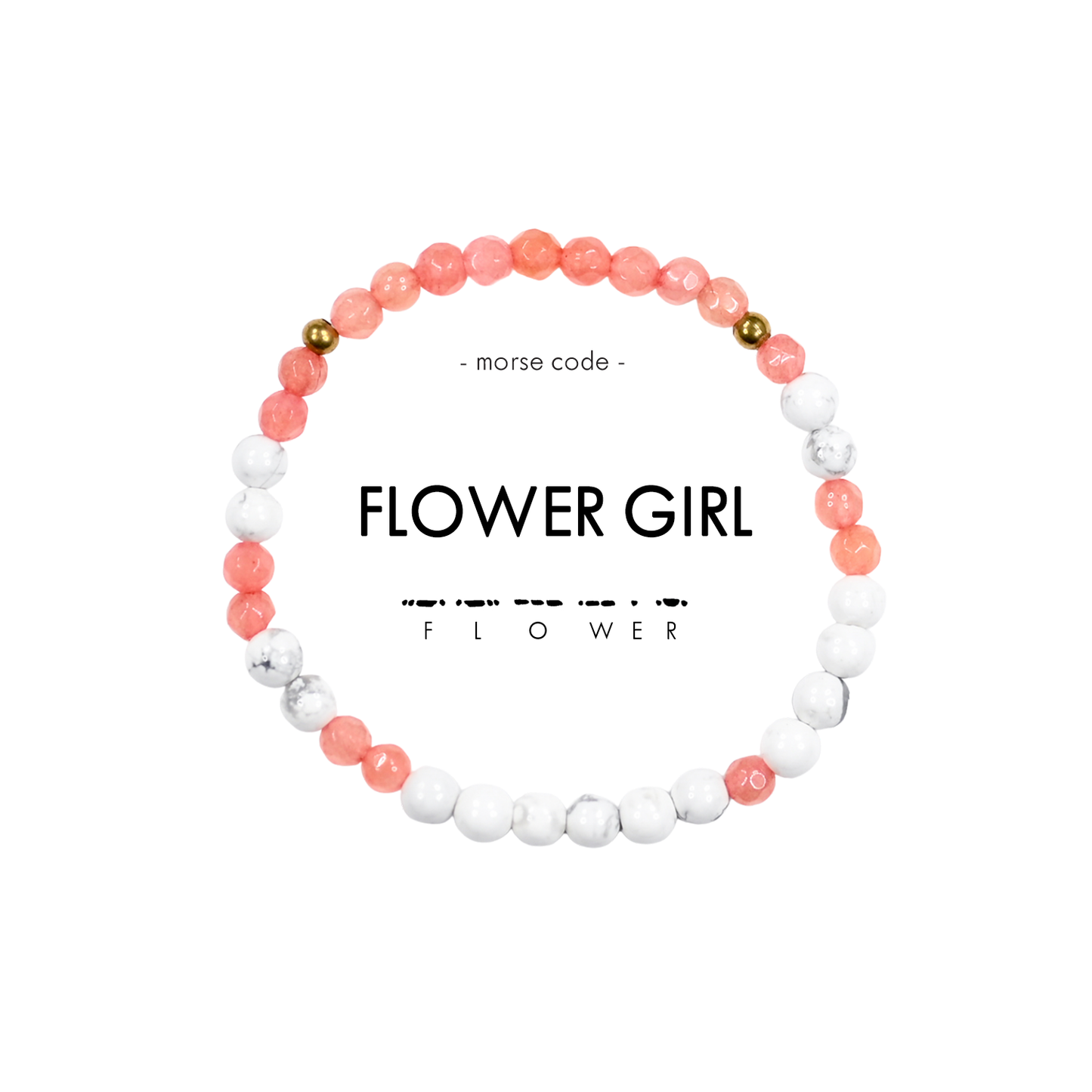 MINI Morse Code Bracelet | FLOWER GIRL