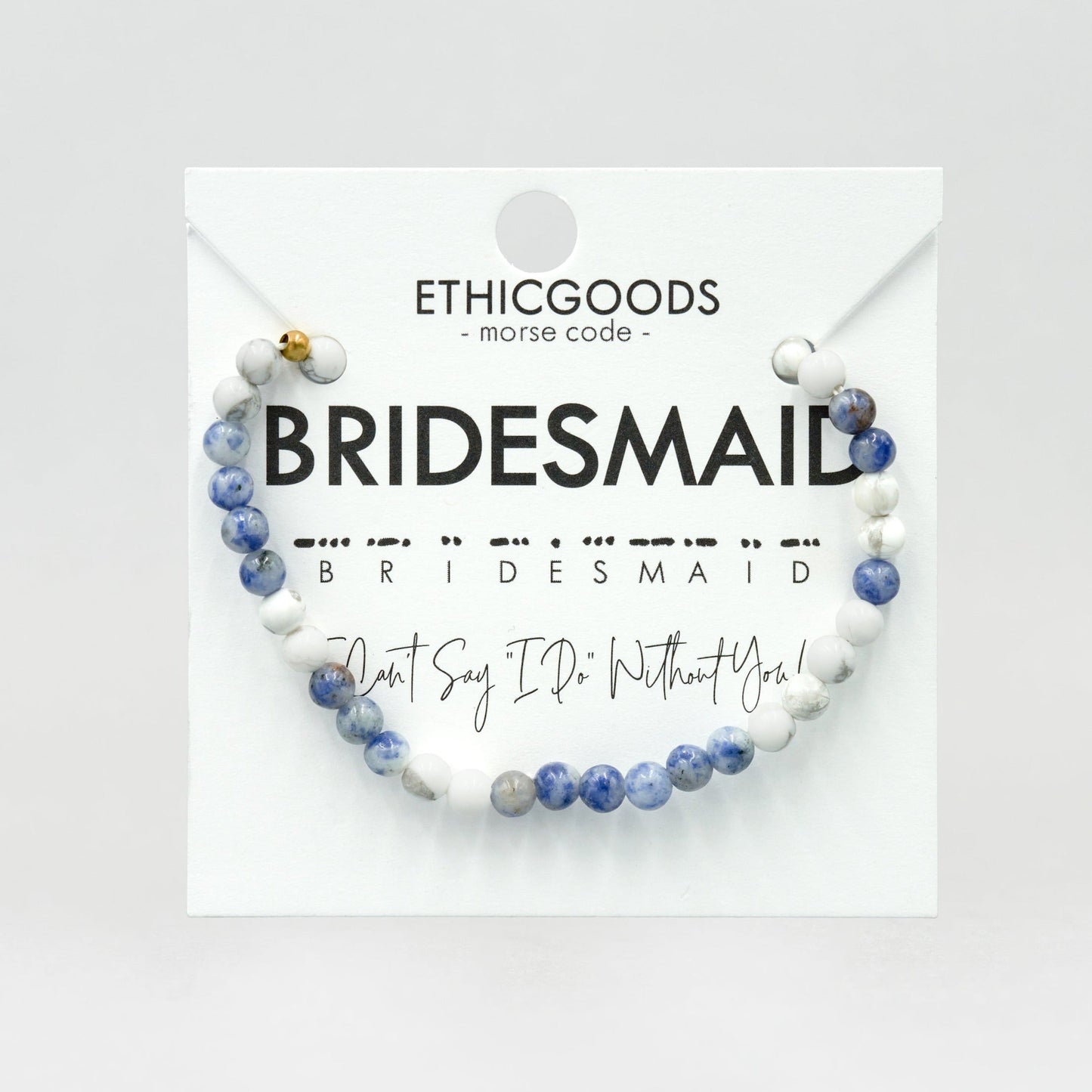 Morse Code Bracelet | BRIDESMAID