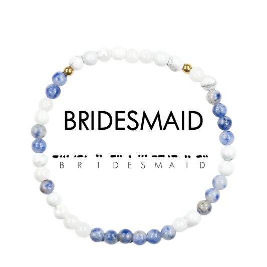 Morse Code Bracelet | BRIDESMAID