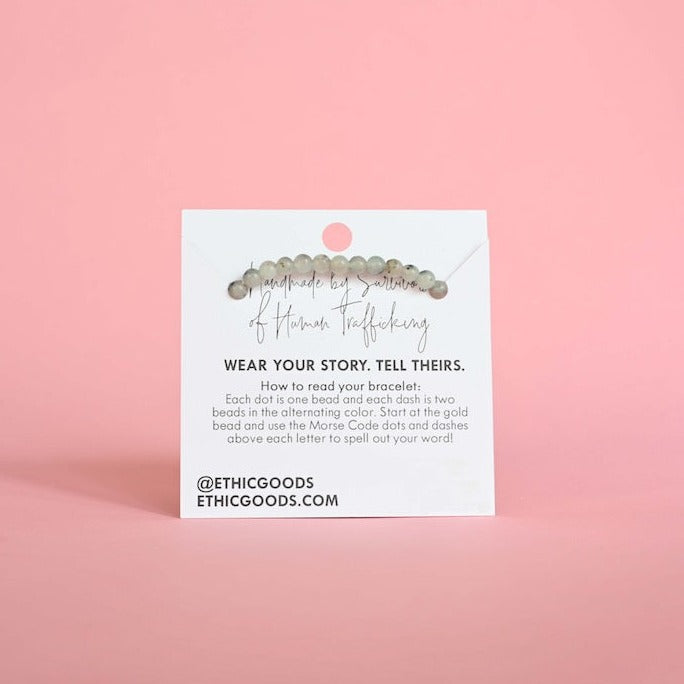 Morse Code Bracelet | STAY