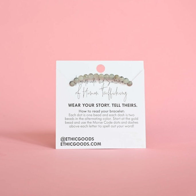 Morse Code Bracelet | BRIDESMAID