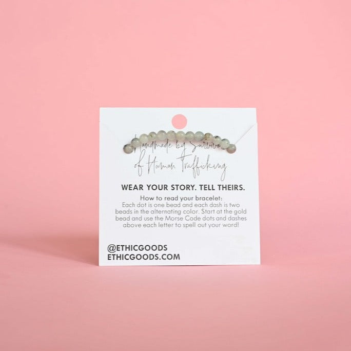 Morse Code Bracelet | MOTHER