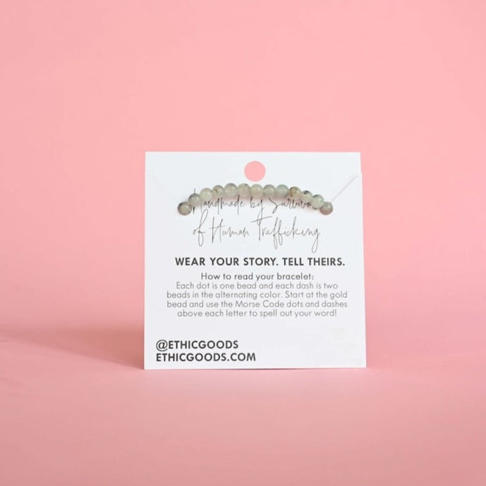 Morse Code Bracelet | GRACE