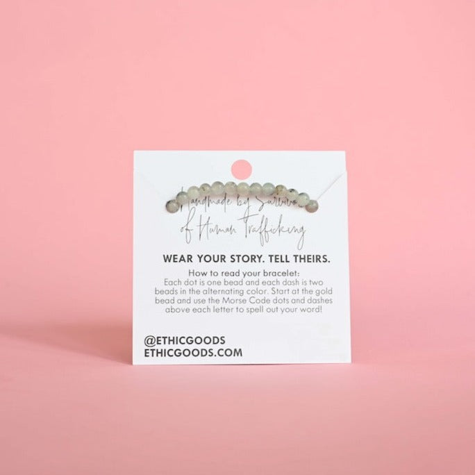 Morse Code Bracelet | BRIDE