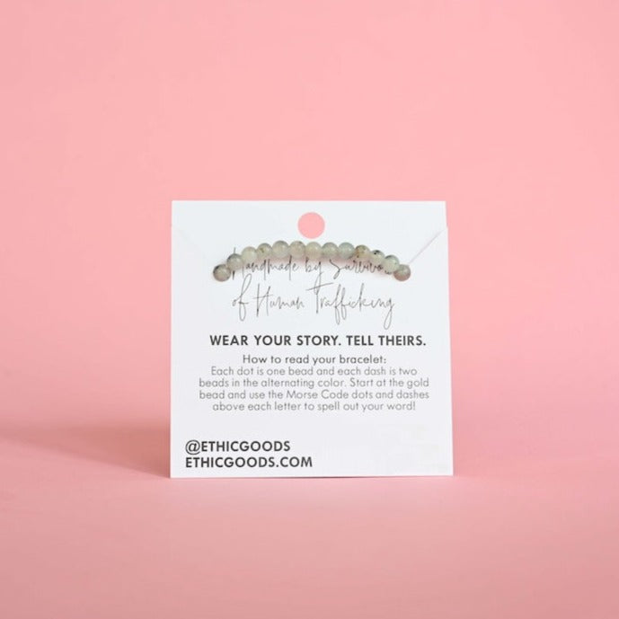 Morse Code Bracelet | DREAM