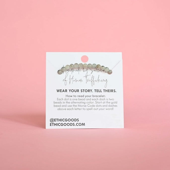 Morse Code Bracelet | INSPIRE