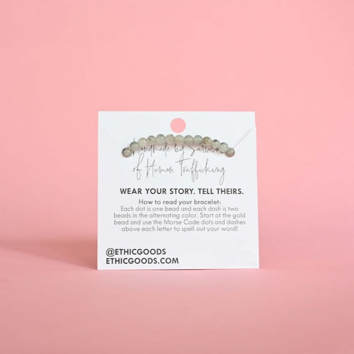 Morse Code Bracelet | DAUGHTER