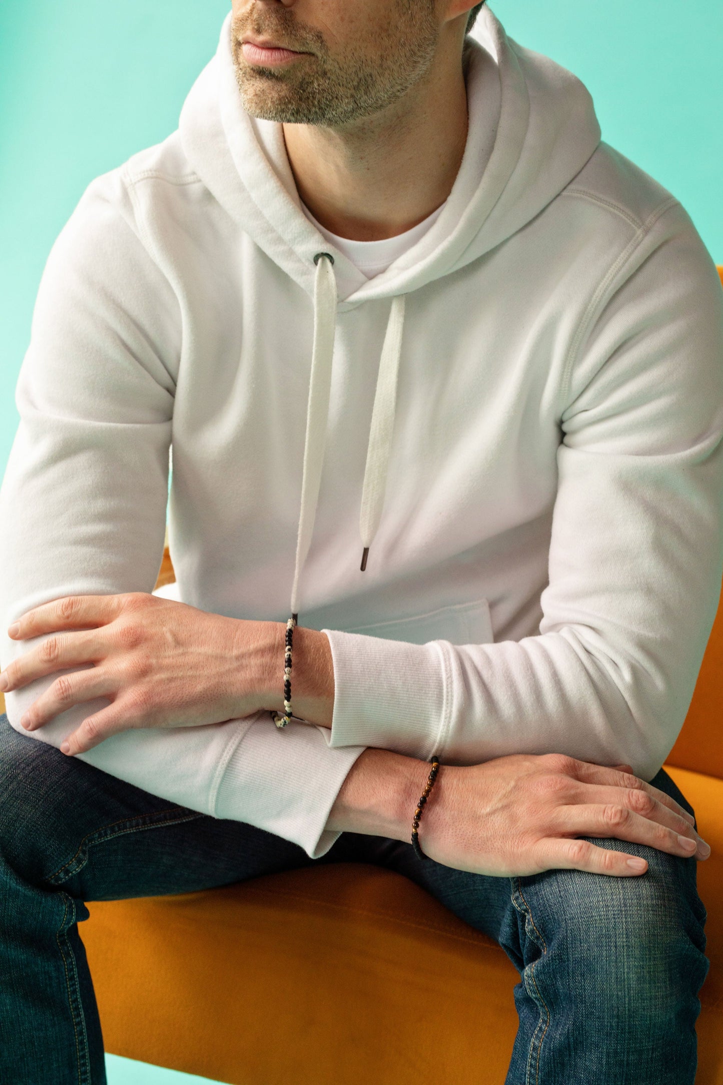 Morse Code Bracelet Men's Extended Size | STRENGTH