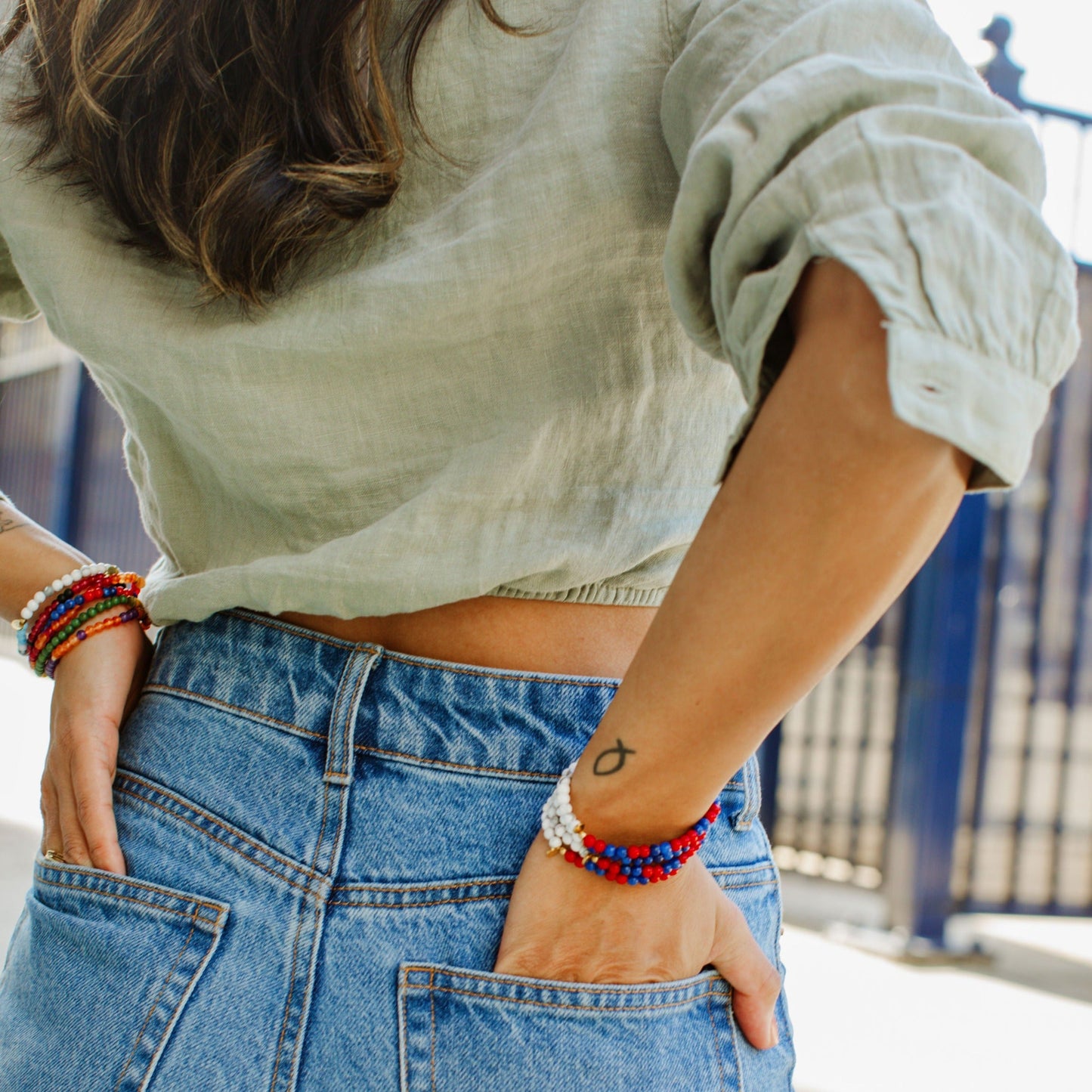 Morse Code Bracelet | FREEDOM