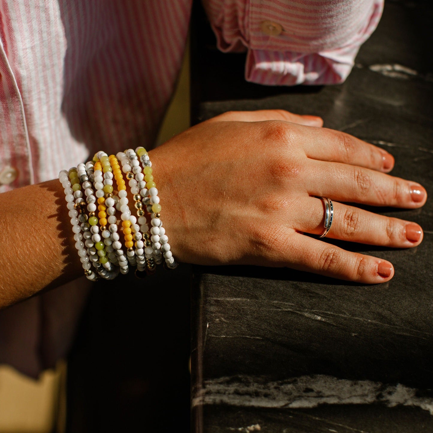 3mm Morse Code Bracelet | SUNSHINE