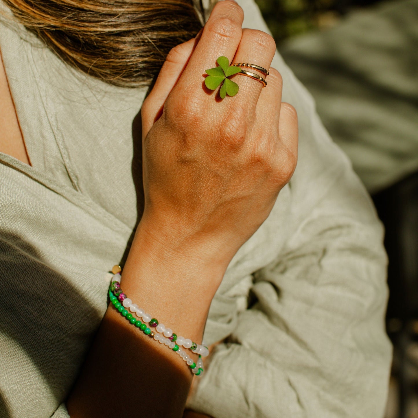 Morse Code Bracelet | LUCKY