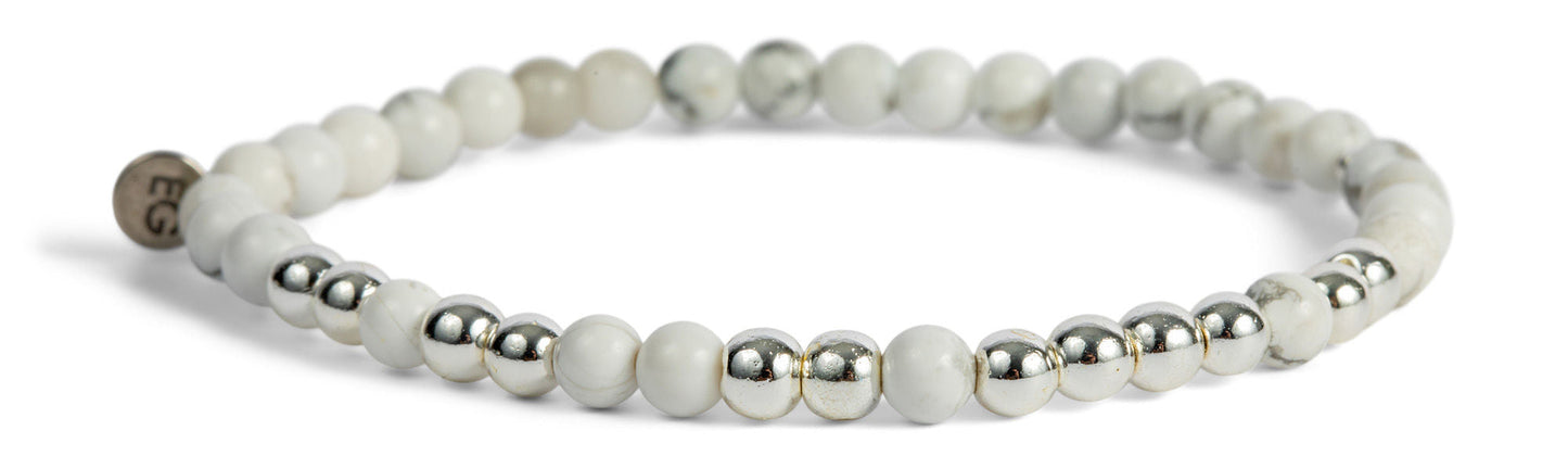 Silver Morse Code Bracelet | STRENGTH