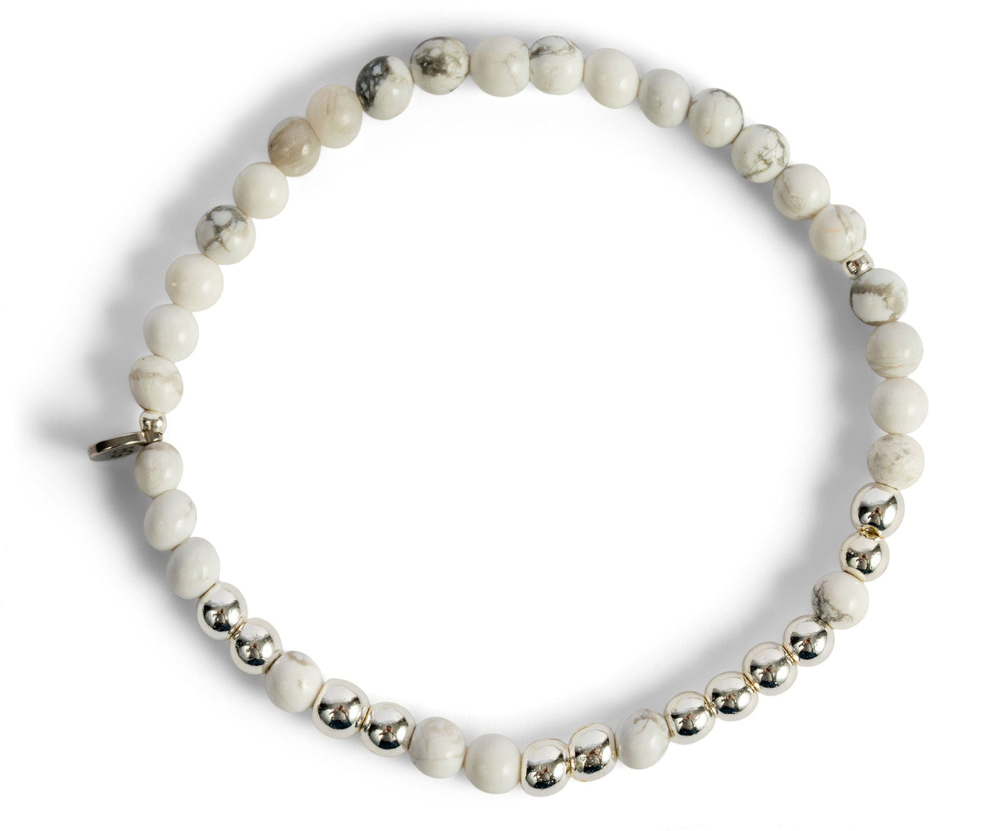 Silver Morse Code Bracelet | STRENGTH