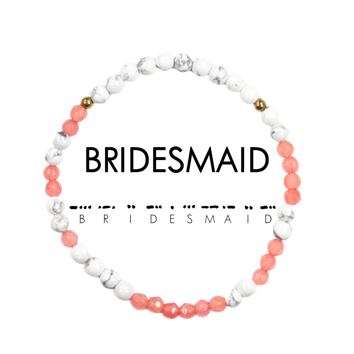 Morse Code Bracelet | BRIDESMAID