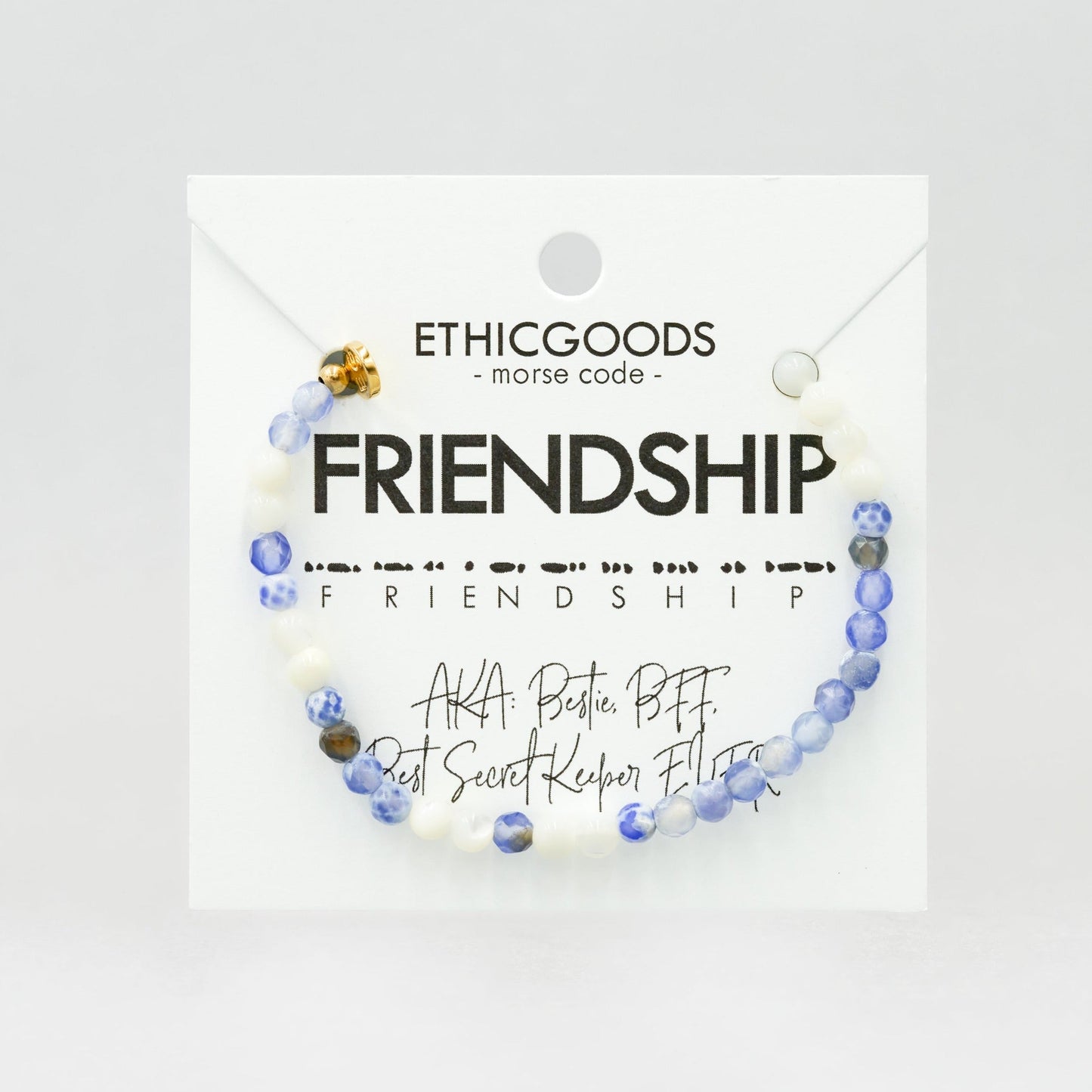 Morse Code Bracelet | FRIENDSHIP