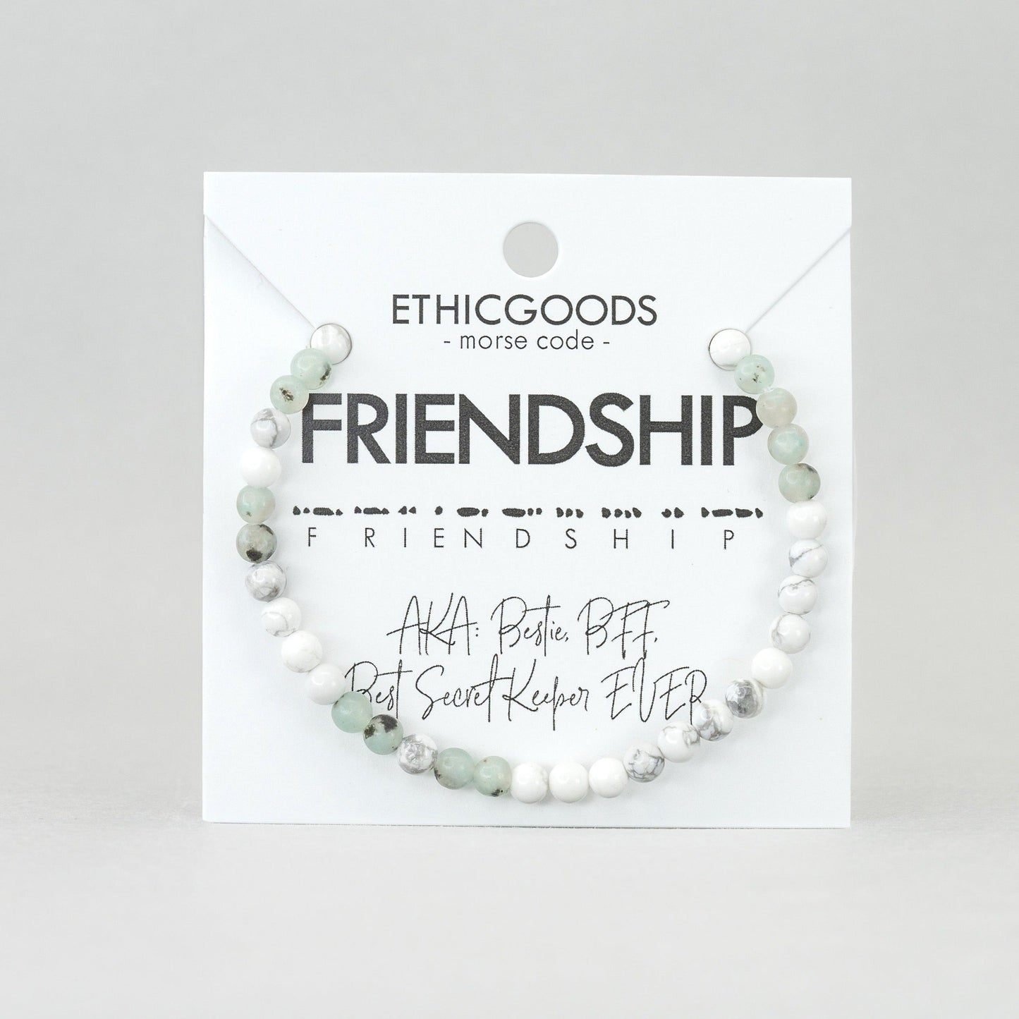 Morse Code Bracelet Extended Size | FRIENDSHIP