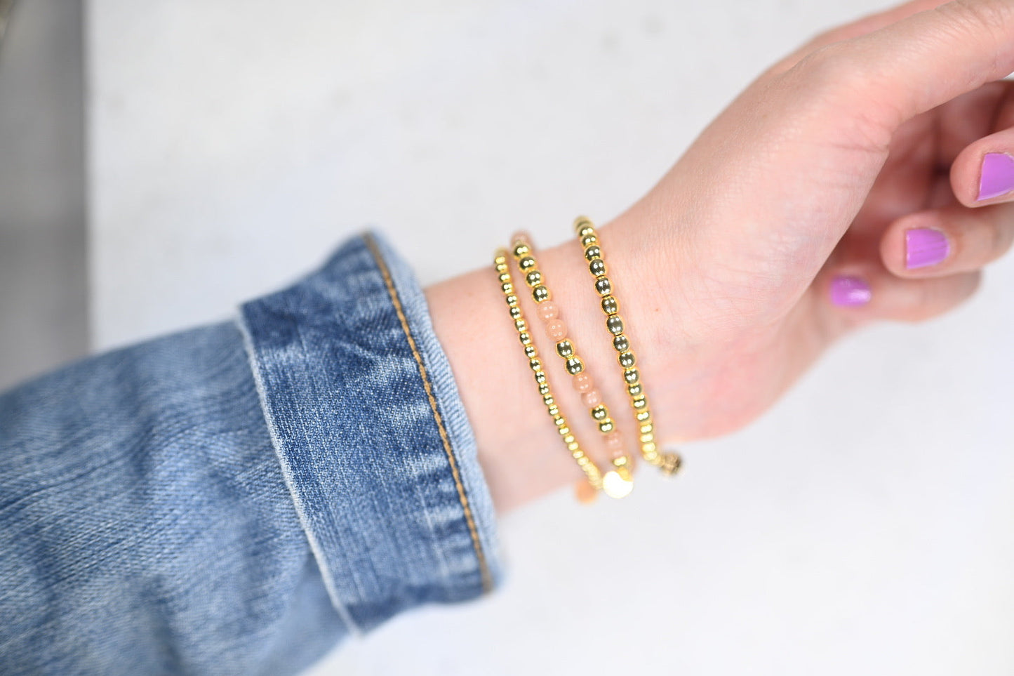 Gold Morse Code Bracelet | FAITH