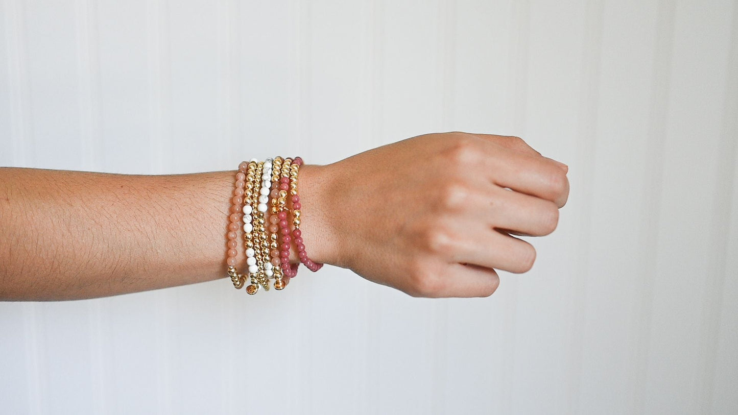 Gold Morse Code Bracelet | DREAM
