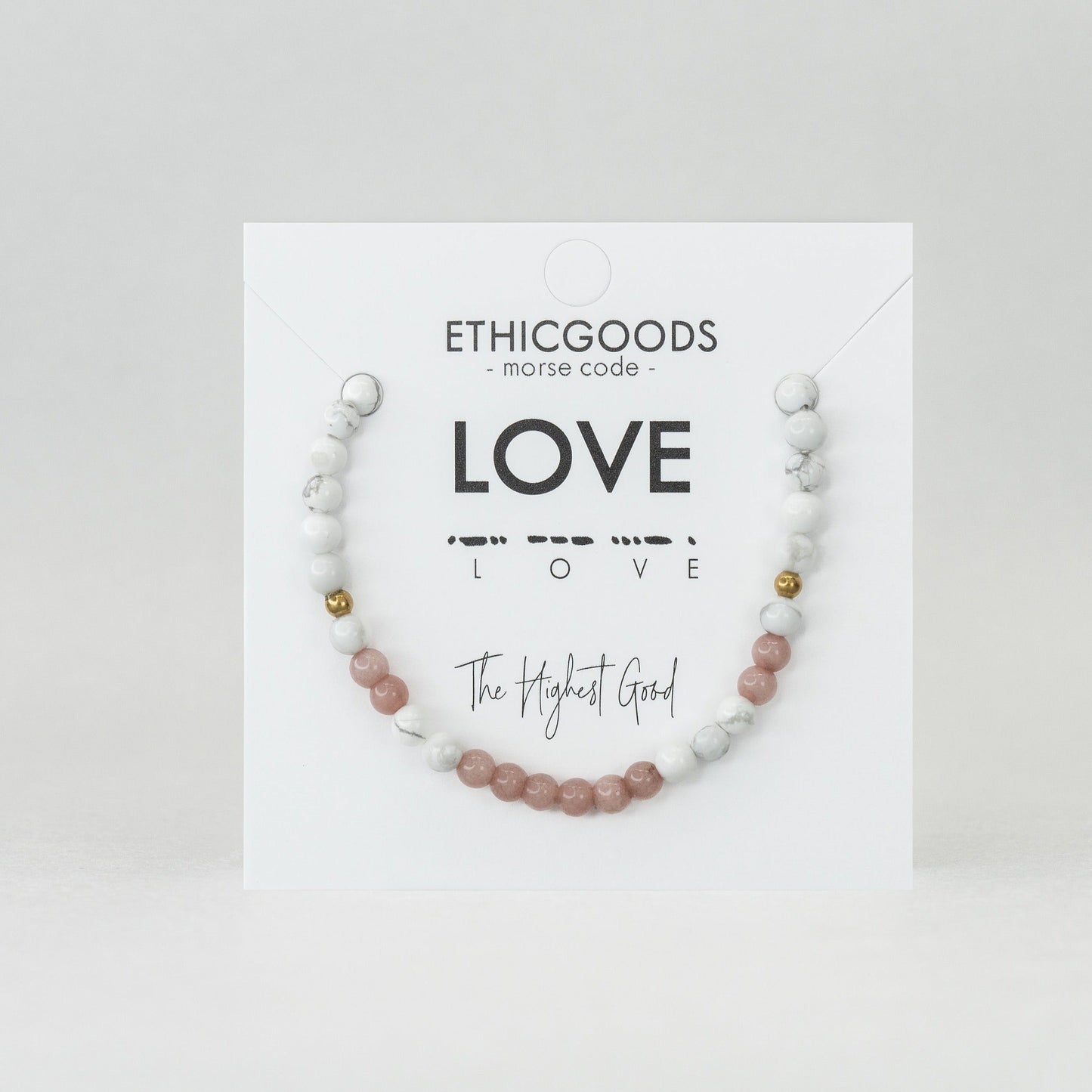 Morse Code Bracelet | LOVE