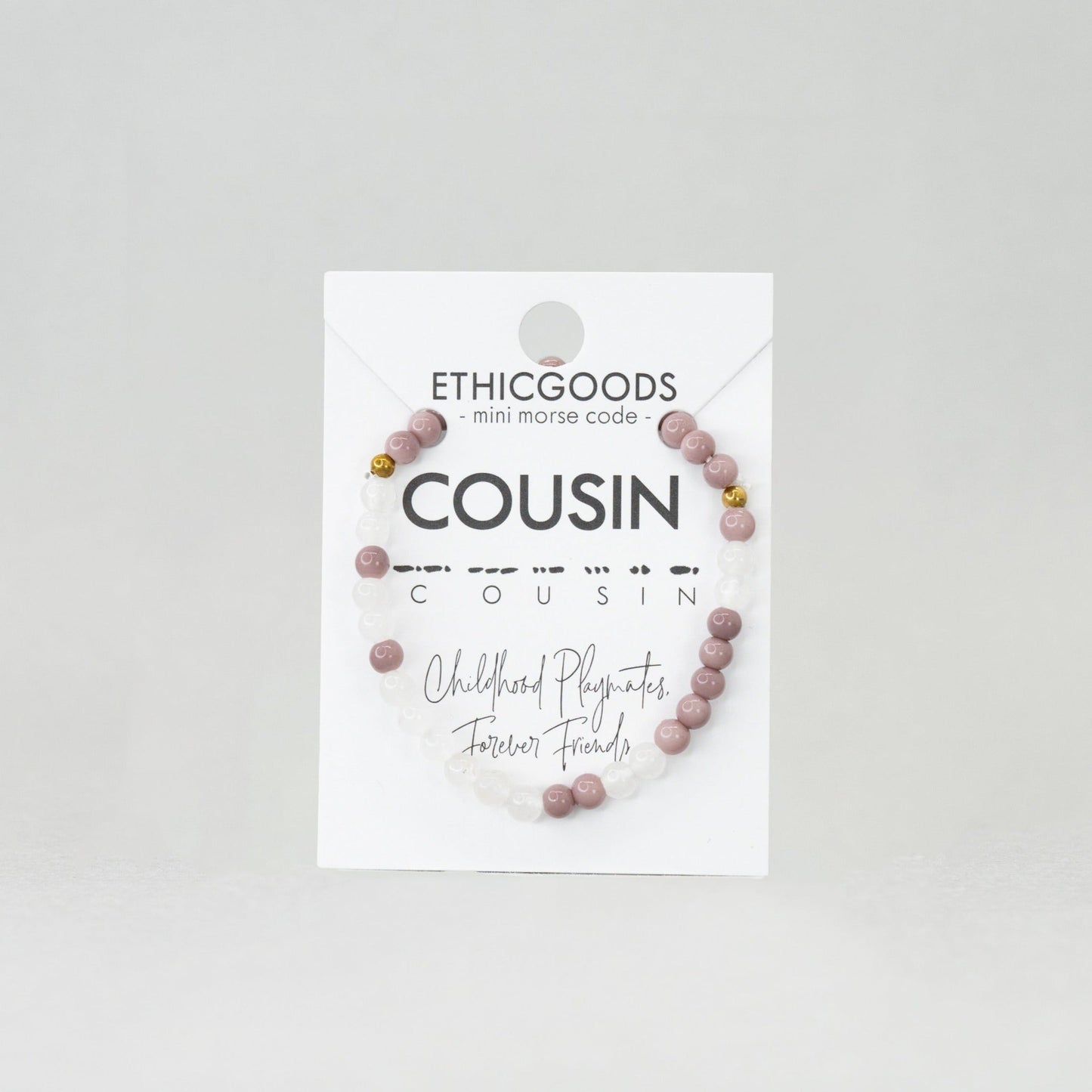 MINI Morse Code Bracelet | COUSIN