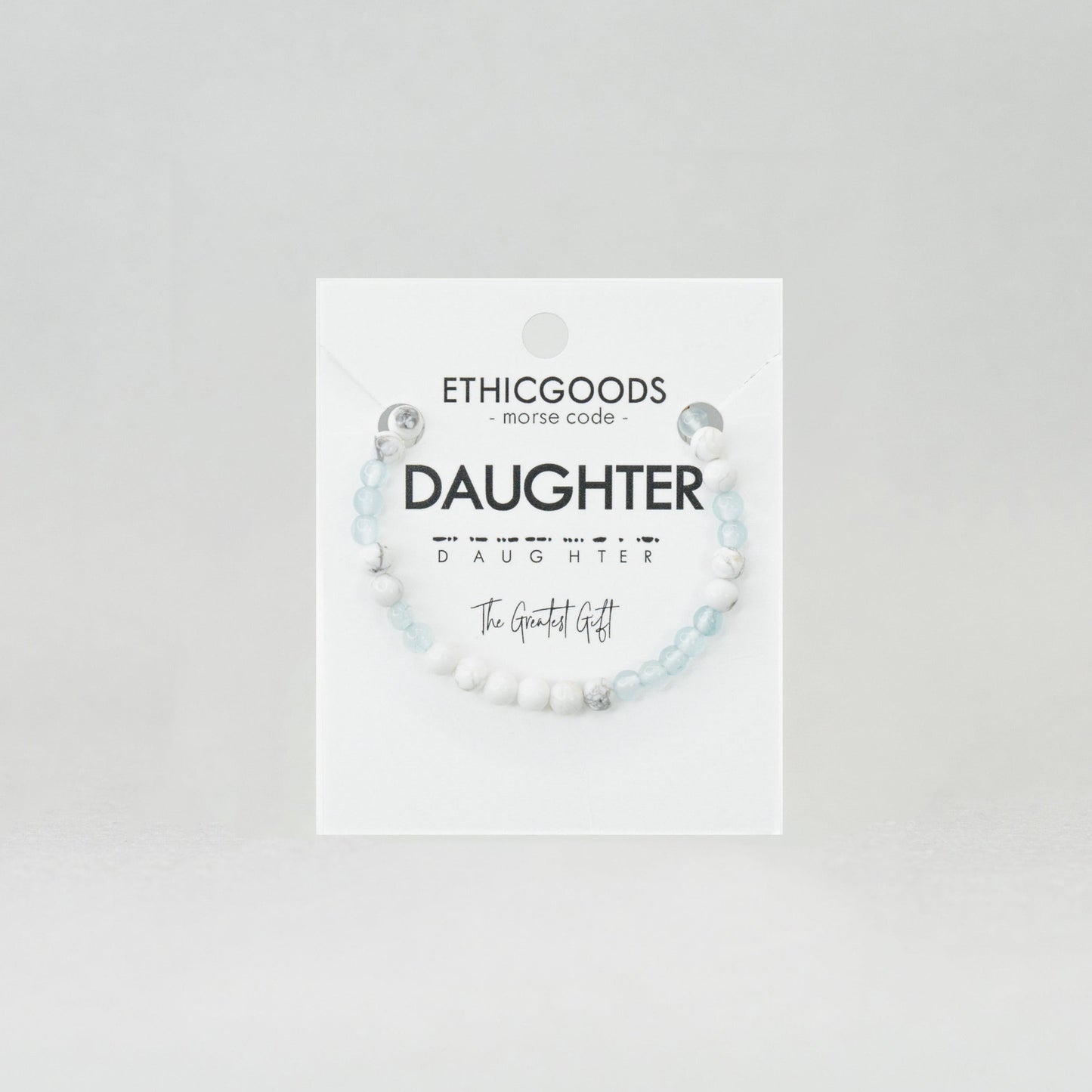 MINI Morse Code Bracelet | Daughter