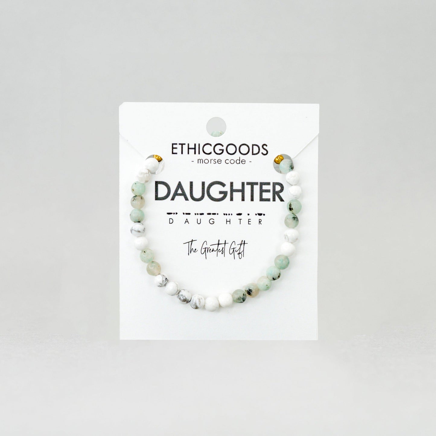 MINI Morse Code Bracelet | Daughter