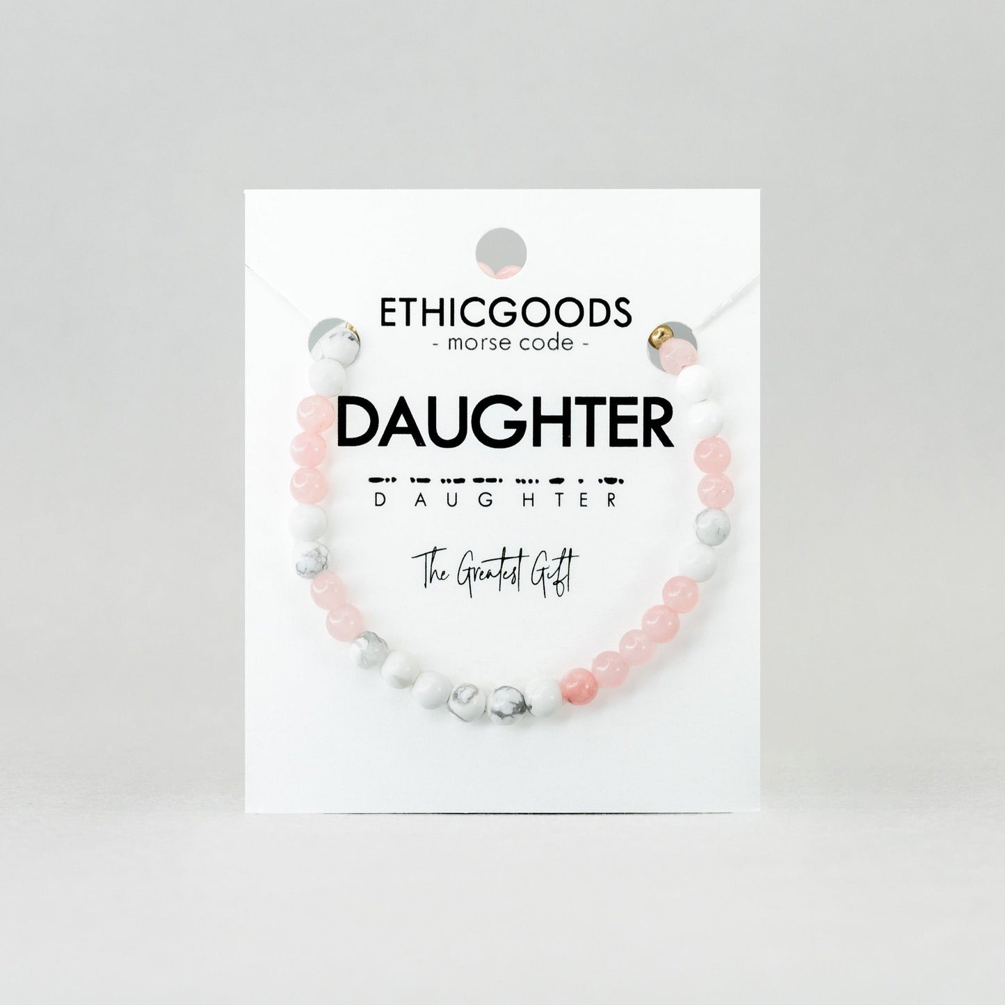 MINI Morse Code Bracelet | Daughter