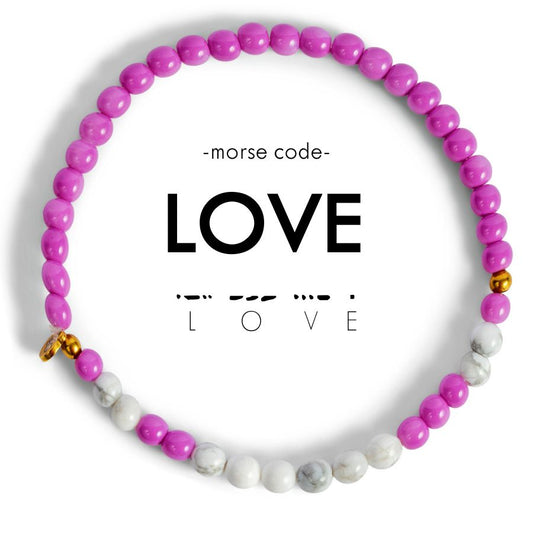 Morse Code Bracelet | LOVE