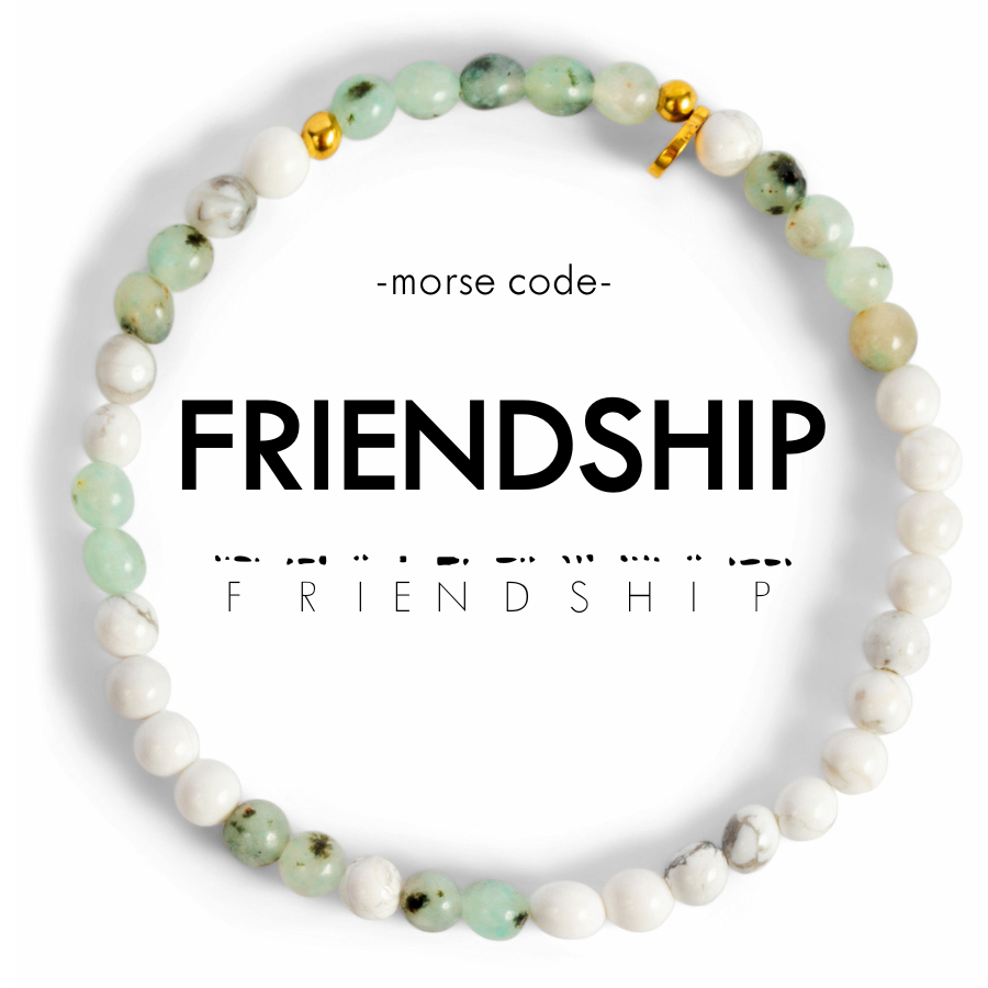 Morse Code Bracelet Extended Size | FRIENDSHIP
