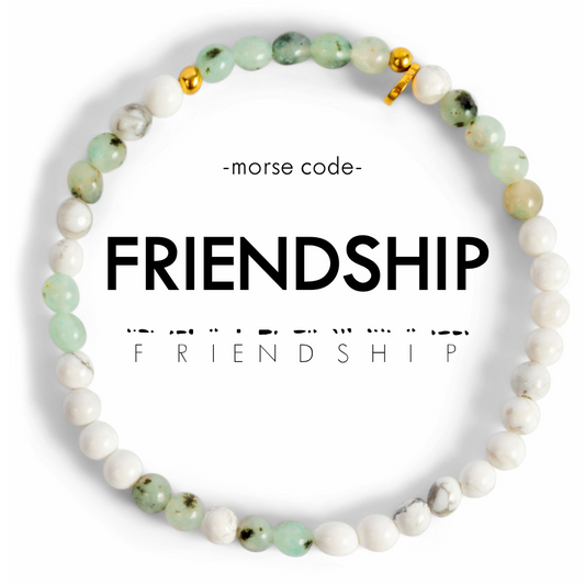 Morse Code Bracelet Extended Size | FRIENDSHIP