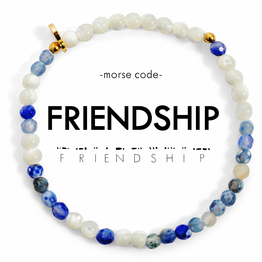 Morse Code Bracelet | FRIENDSHIP
