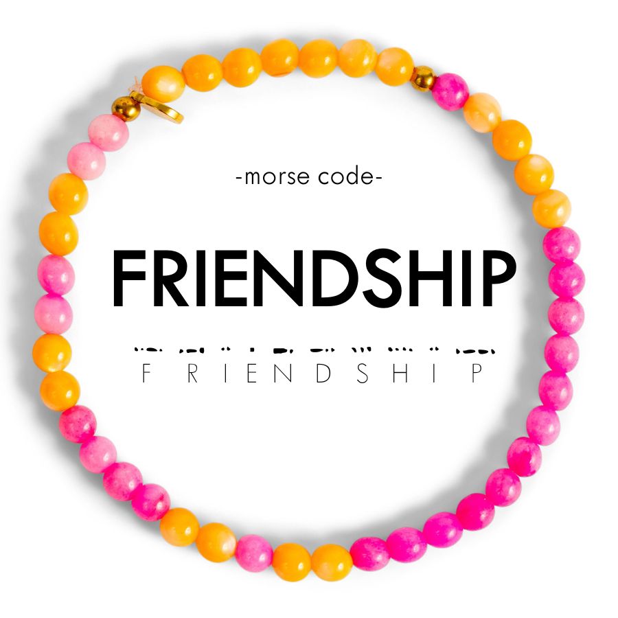 Morse Code Bracelet | FRIENDSHIP