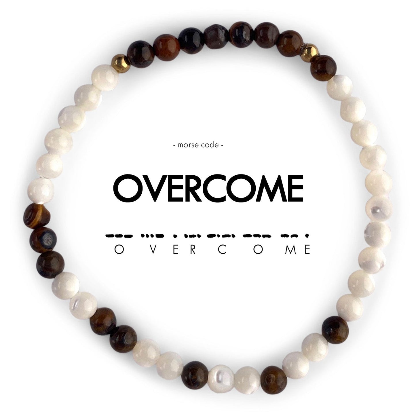 Morse Code Bracelet | OVERCOME