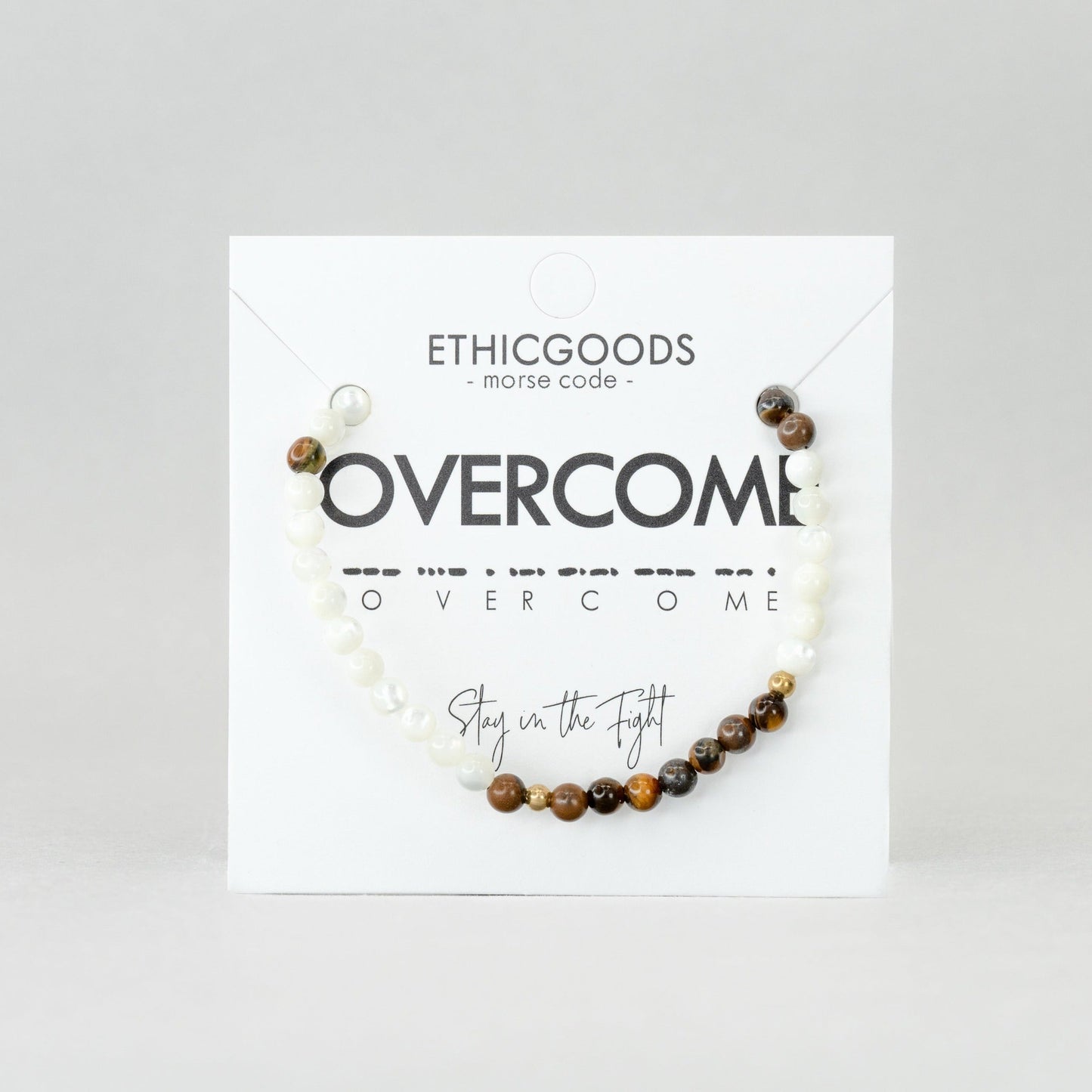 Morse Code Bracelet | OVERCOME