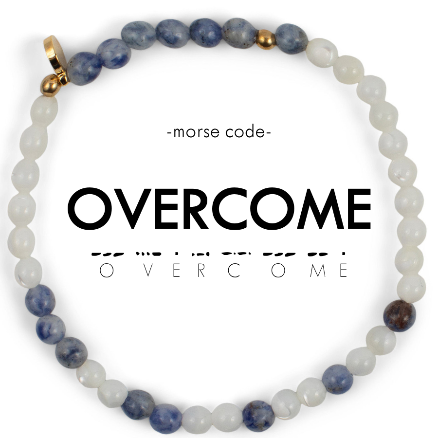 Morse Code Bracelet | OVERCOME