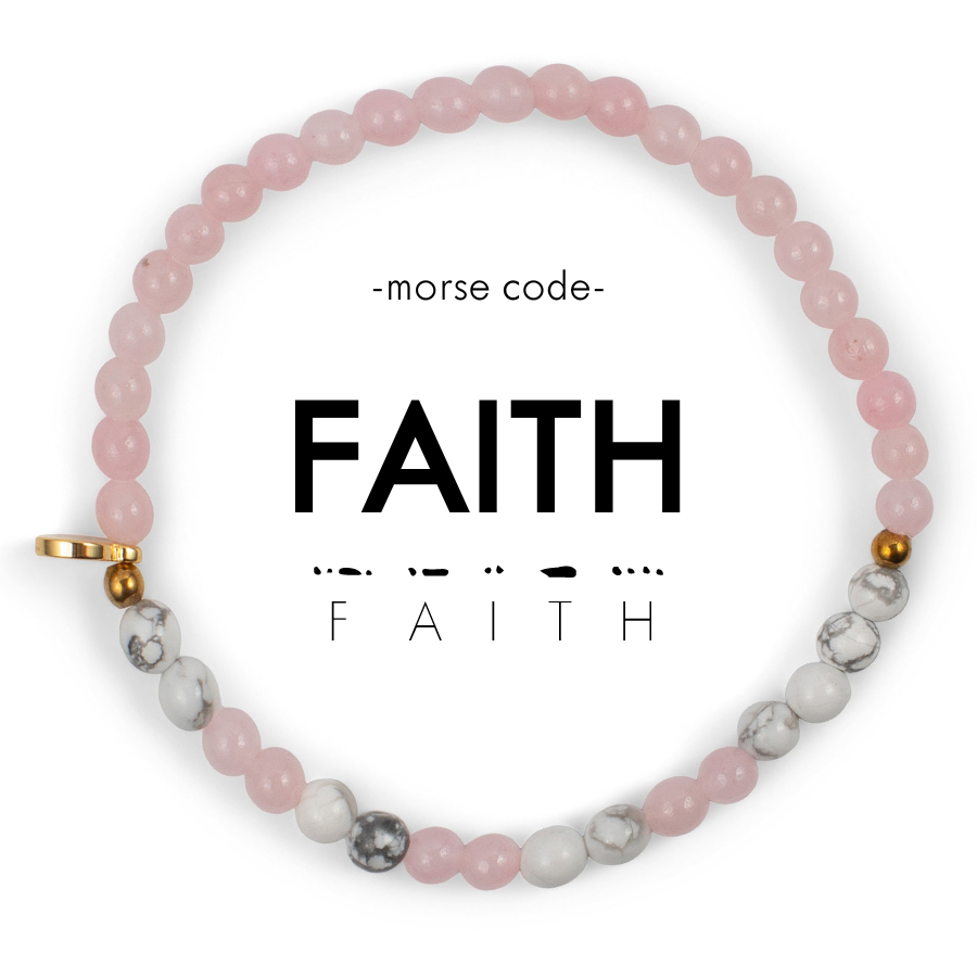 Morse Code Bracelet | FAITH