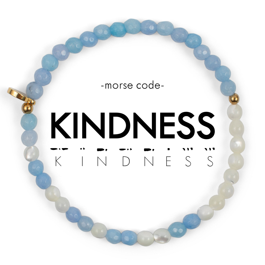 Morse Code Bracelet | KINDNESS
