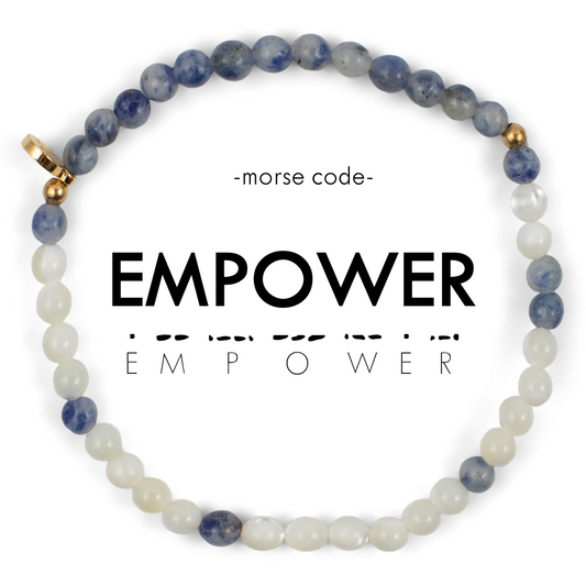 Morse Code Bracelet | EMPOWER