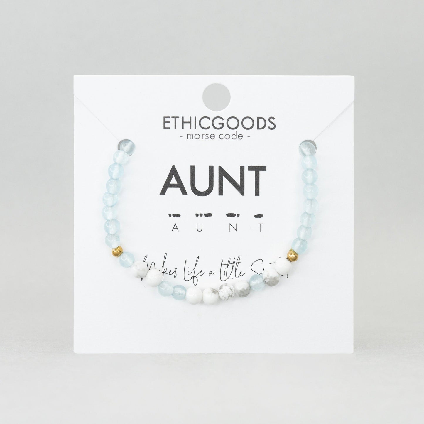 Morse Code Bracelet | AUNT