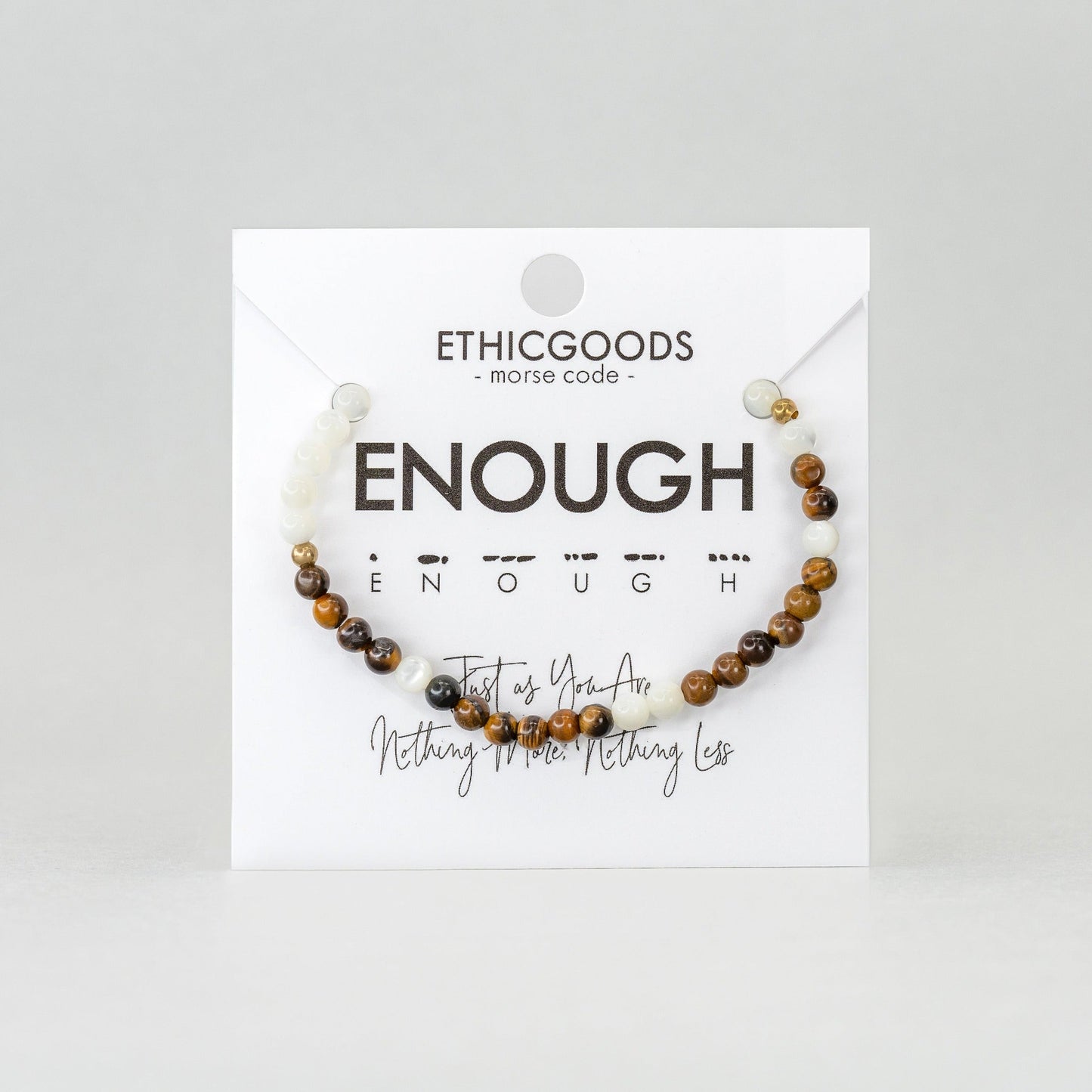 Morse Code Bracelet | ENOUGH