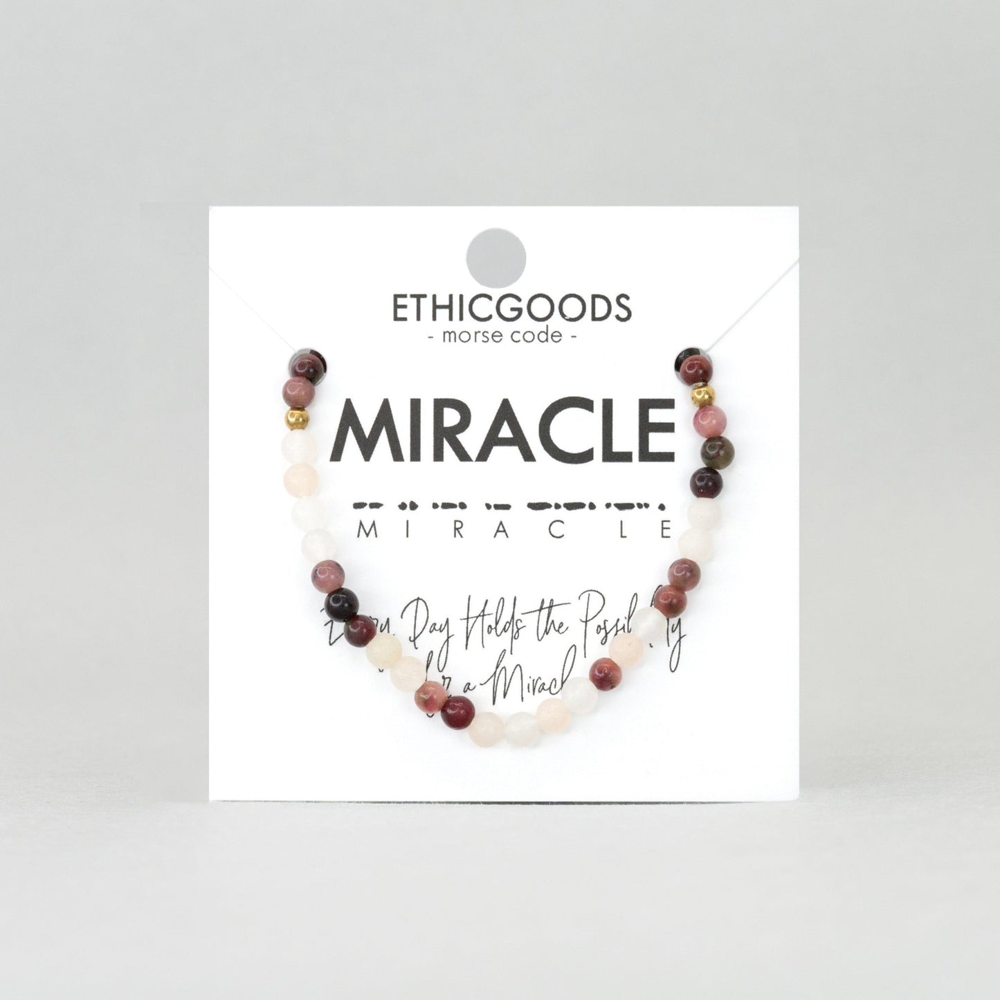 Morse Code Bracelet | MIRACLE