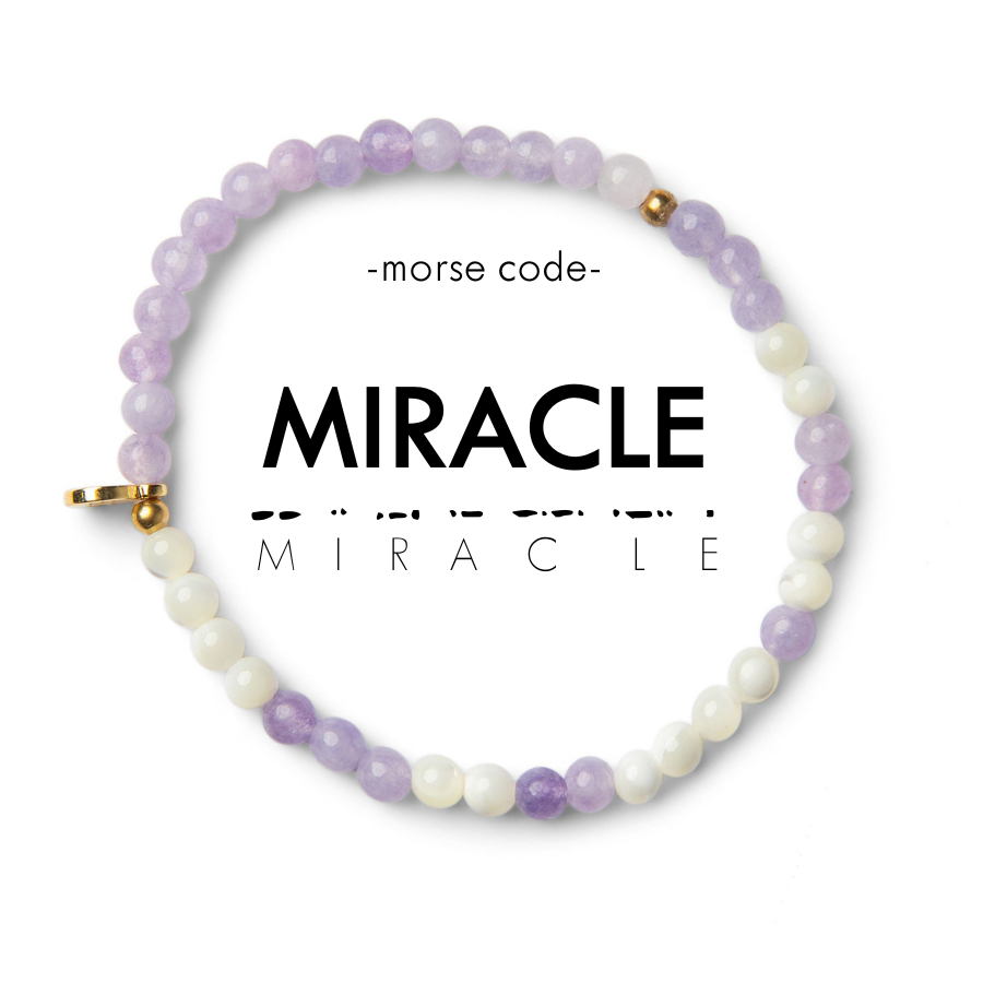 Morse Code Bracelet | MIRACLE