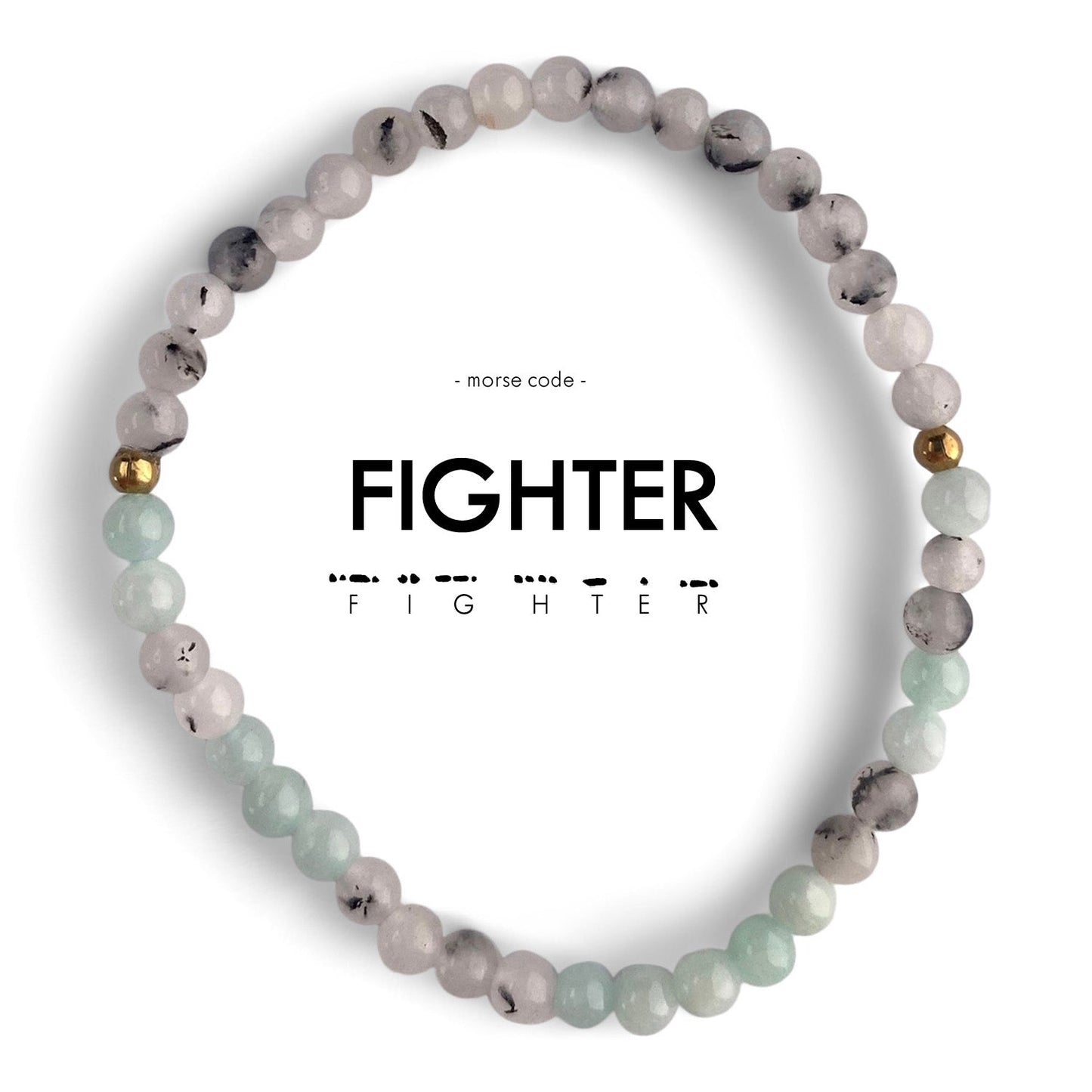 Morse Code Bracelet | FIGHTER
