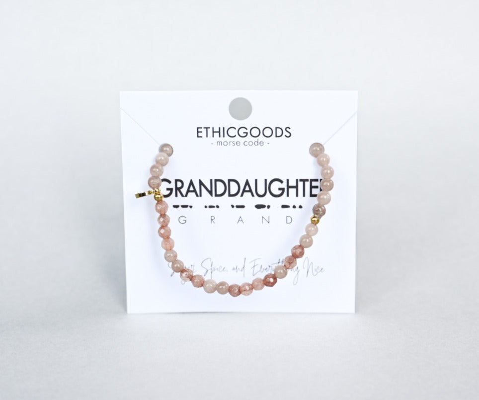 Morse Code Bracelet | GRANDDAUGHTER