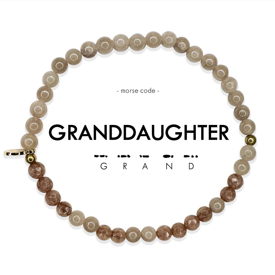 Morse Code Bracelet | GRANDDAUGHTER