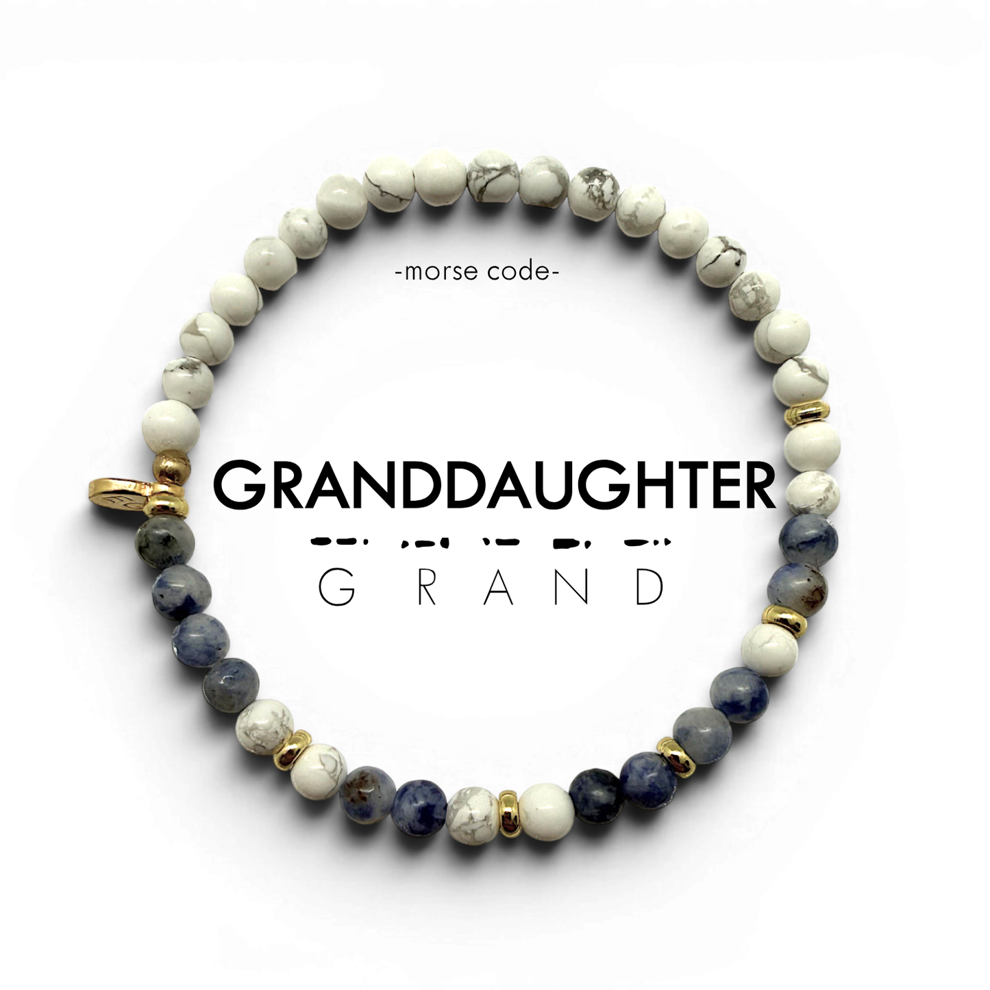Morse Code Bracelet | GRANDDAUGHTER