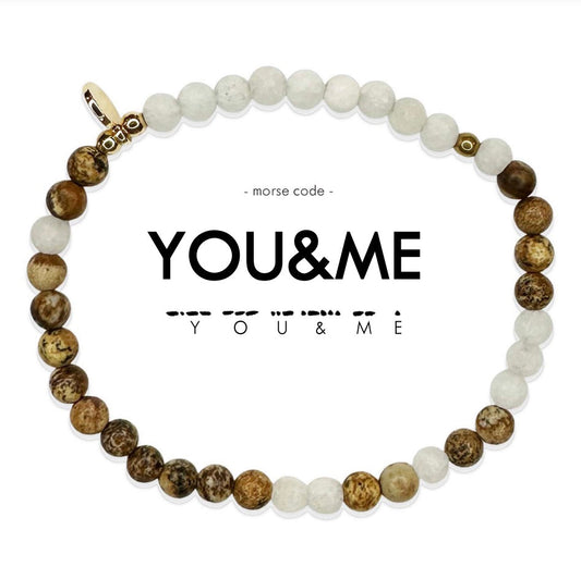 Morse Code Bracelet | YOU&ME
